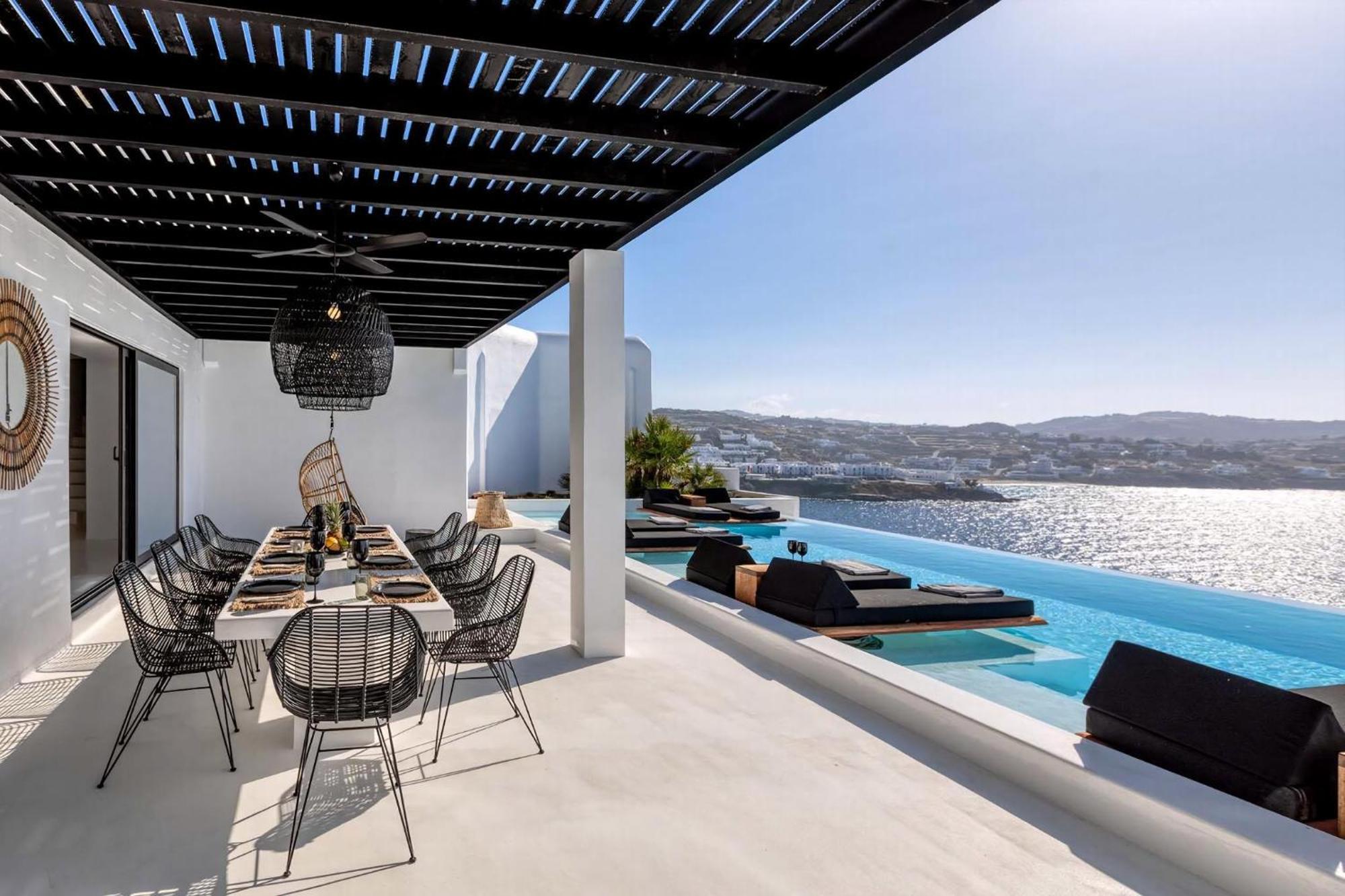 Villa Phenomenal Mykonos Villa 6 Bedrooms Villa Paradise View Panoramic Sea Views Private Infinity Pool Psarou Beach Psarou (Mykonos)