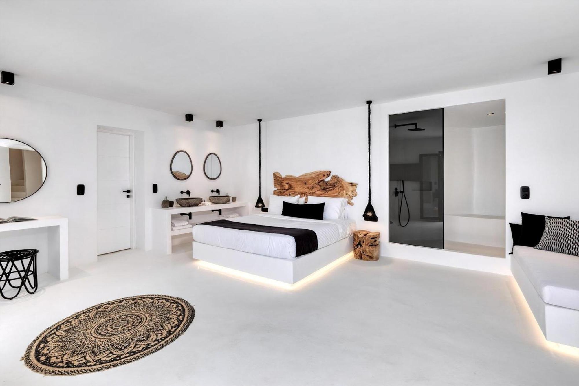 Phenomenal Mykonos Villa 6 Bedrooms Villa Paradise View Panoramic Sea Views Private Infinity Pool Psarou Beach Psarou (Mykonos)