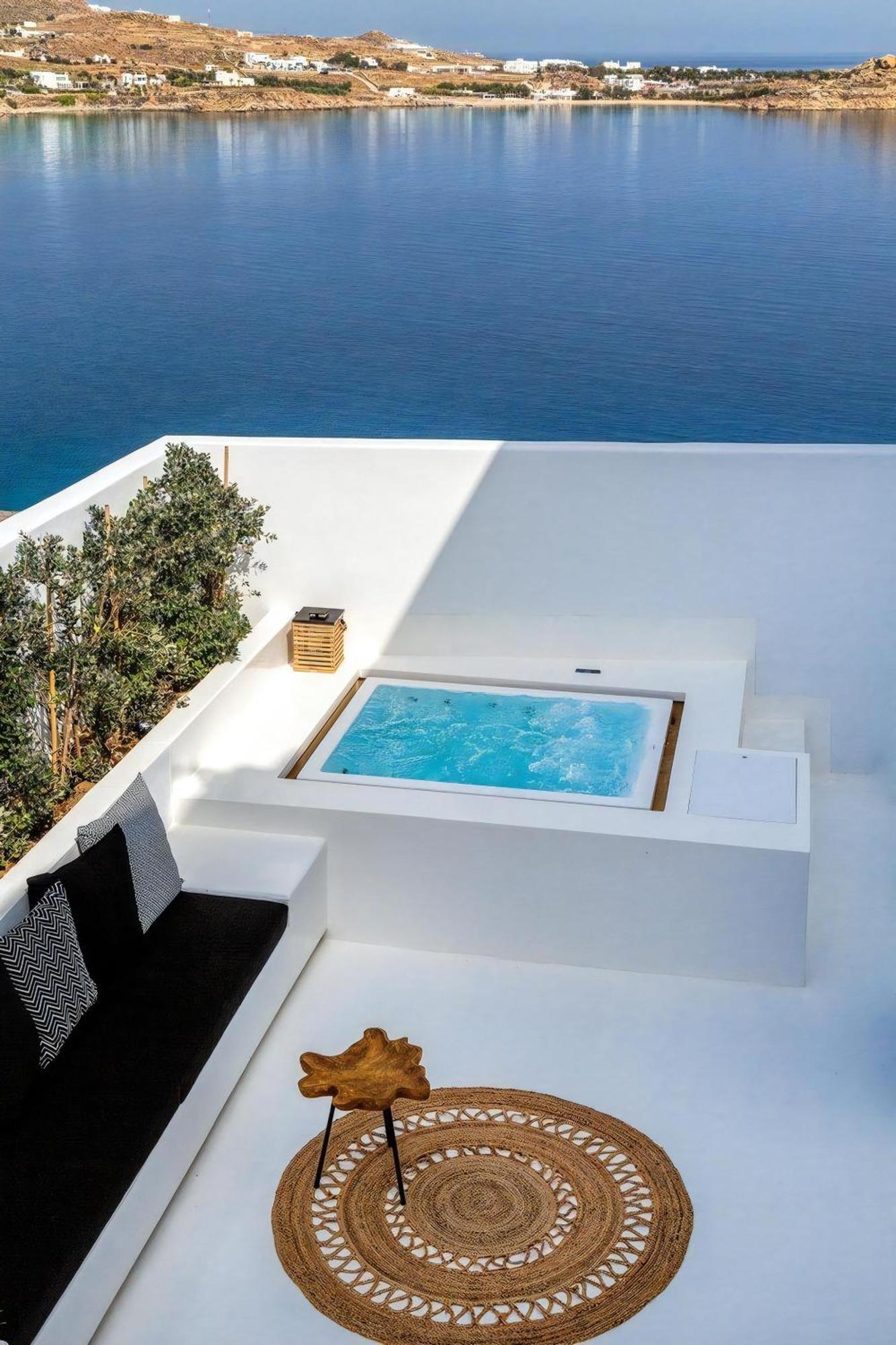 Phenomenal Mykonos Villa 6 Bedrooms Villa Paradise View Panoramic Sea Views Private Infinity Pool Psarou Beach * Psarou (Mykonos)