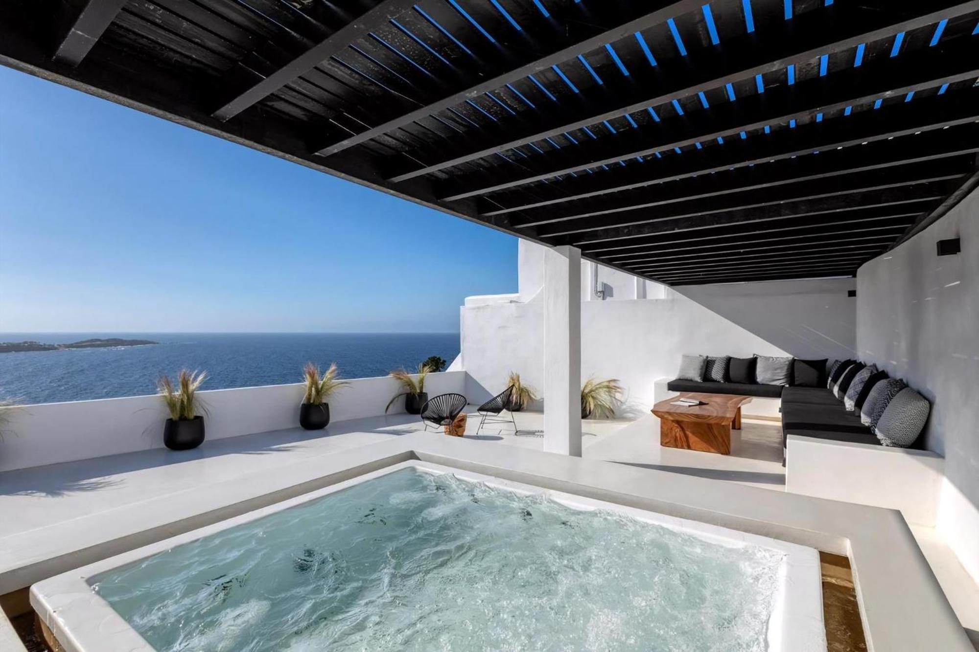 Villa Phenomenal Mykonos Villa 6 Bedrooms Villa Paradise View Panoramic Sea Views Private Infinity Pool Psarou Beach Psarou (Mykonos)